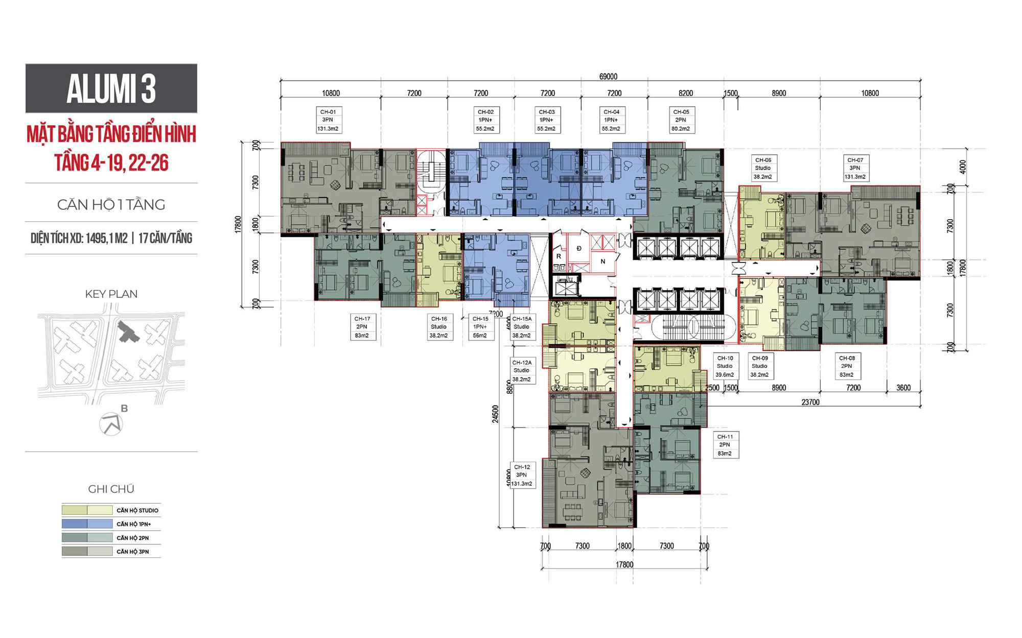 Mat bang Alumi premium 3 tang 4 19 22